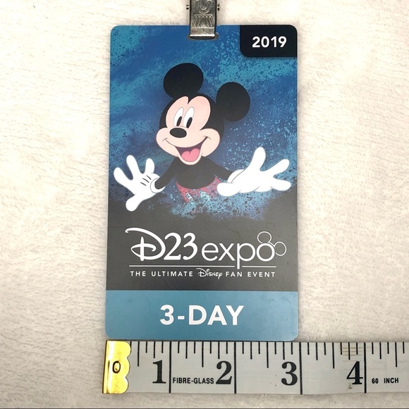 Disney New D23 Expo 2019 Pins Bag Lanyard Lot Limited Ed BB-8 Sorcerer Mickey - Picture 7 of 17